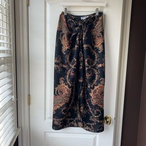 Emanuel Ungaro vintage wool sarong size 12